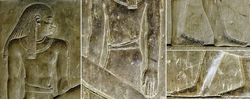 Dendera Light Stone Relief Hathor Temple