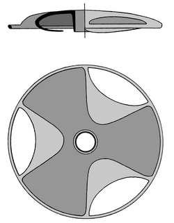 The Disc of Sabu is a Solvay Counterflow Plate for Natron Manufacturing