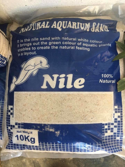 Egyptian Nile river sand for aquarium