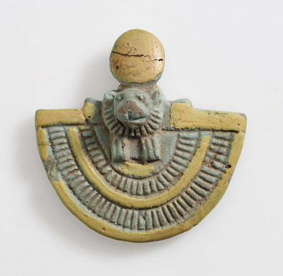Ancient Egyptian Aegis Cat Goddess Bastet Amulet MFA Boston